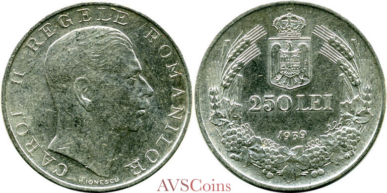 Romania 250 лей 1939